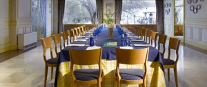One of the three conference rooms at the Parador Ronda